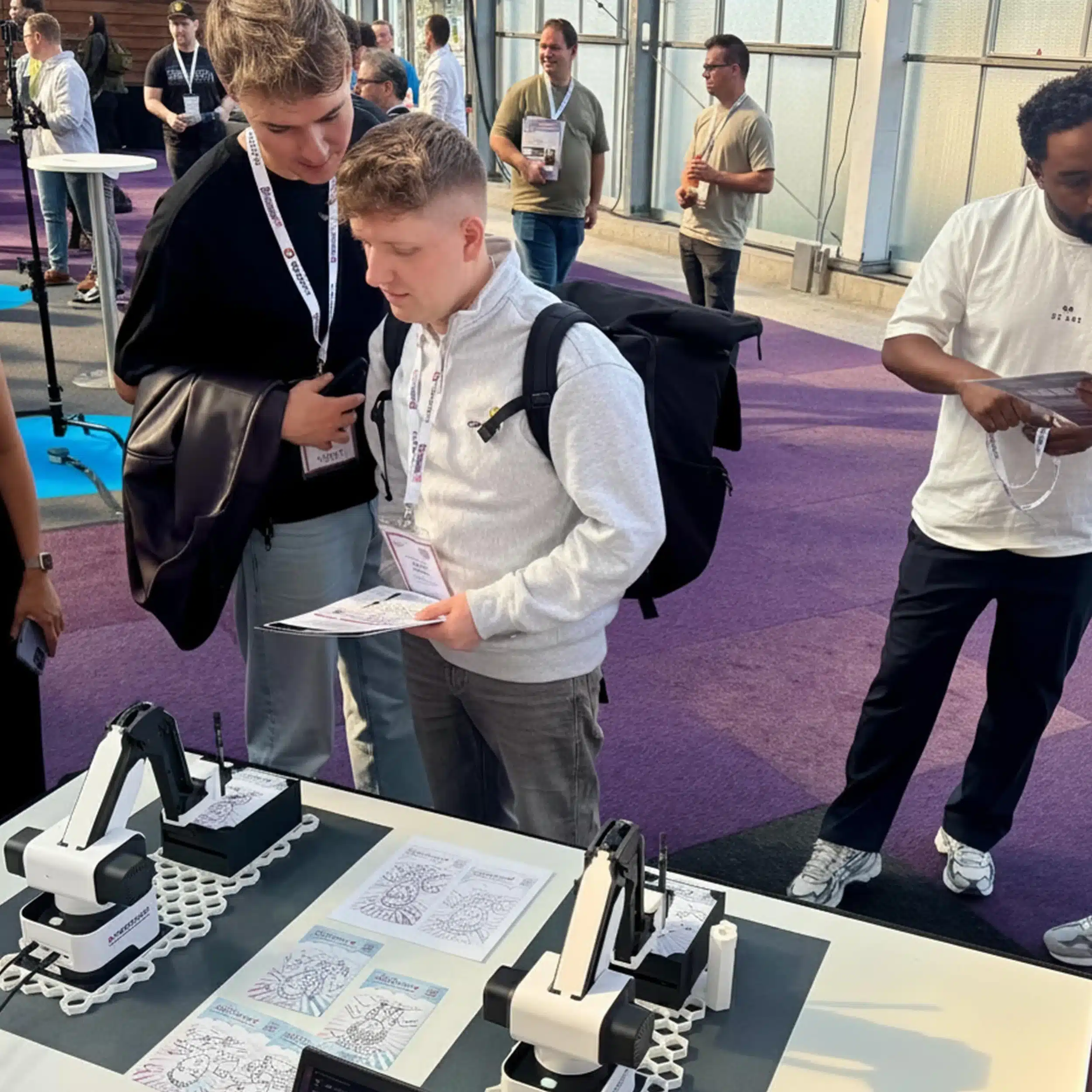 AI sketch portrait example