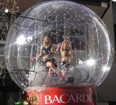 Snow Globe - Giant Inflatable Snow Globe
