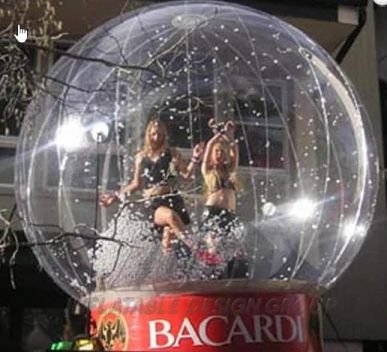 Snow Globe - Giant Inflatable Snow Globe