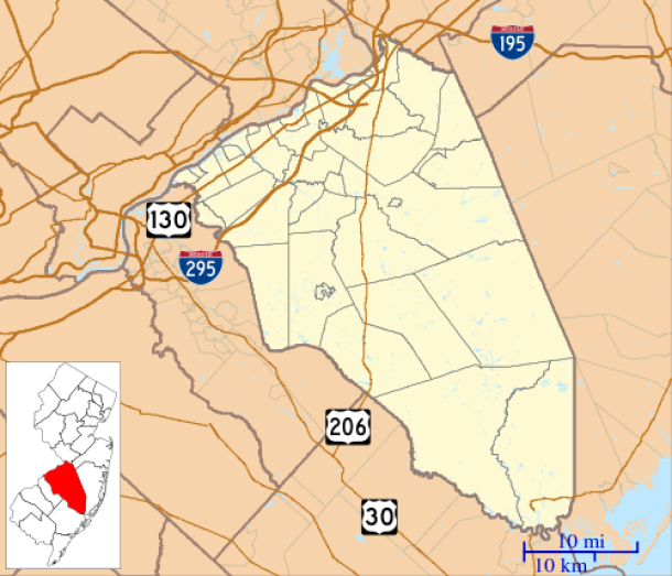 Cinnaminson map