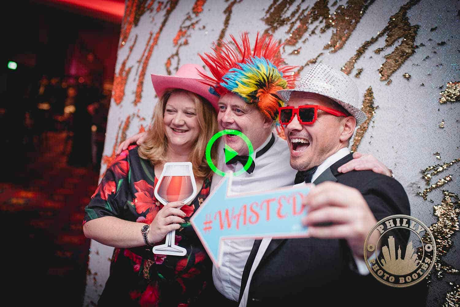 Watch the Magic Mirror Photo Booth Philadelphia in action